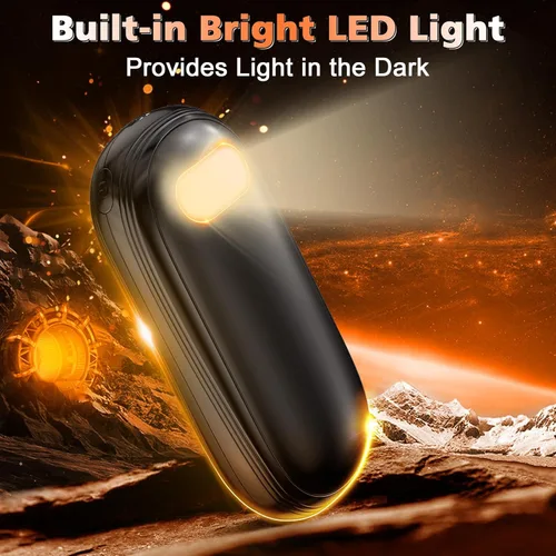 Miniatura 5 de Calentadores de Manos Recargables - Calentadores de Manos Eléctricos Paquete de 2 con Calefacción de Doble Cara para 15Hrs de Calor, Pantalla LED