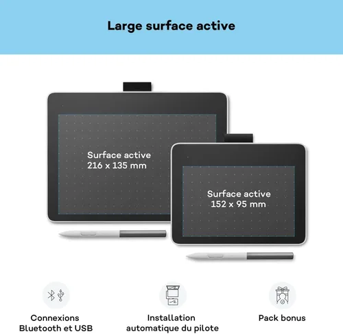 Miniatura 2 de Wacom ONE M 2023 Pen Tablet Media, W128495236