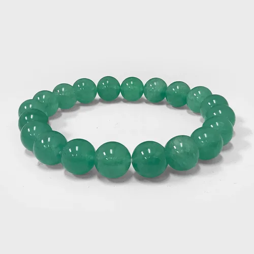 Miniatura 427 de Gem Avenue Handmade Round Bead Stretch Bracelet Unisex Natural Stone Beaded Jewelry for Men & Women, Elastic Wristband for Daily Wear