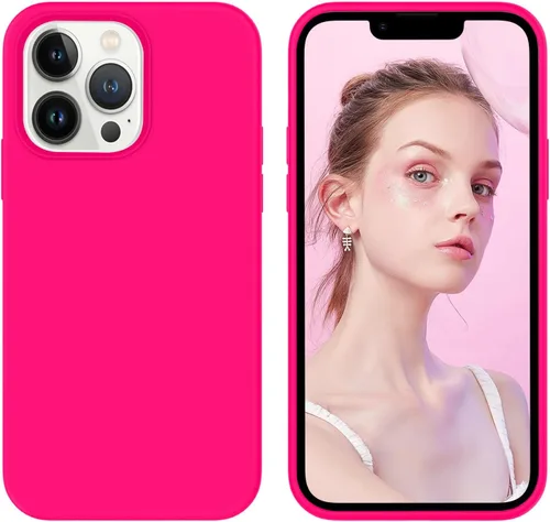 Miniatura 347 de GUAGUA Funda compatible con iPhone 17 Pro Max de 6.9 pulgadas, silicona líquida, goma de gel suave, delgada, forro de microfibra delgada