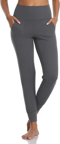 Miniatura 2 de Colorfulkoala - Joggers ajustados de cintura alta para mujer