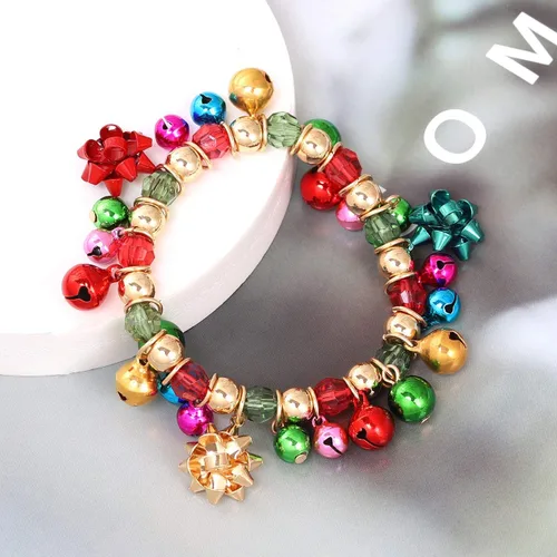 Miniatura 3 de ZOLEAROPY X-Mas - Pulseras de Navidad para mujer, diseño de cascabeles y cascabeles