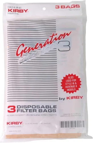 Kirby 6 Aspiradoras G3 G4 G5 G6 G7 Sentria Ultimate Diamond Bag (el paquete puede variar), marrón, 6 unidades