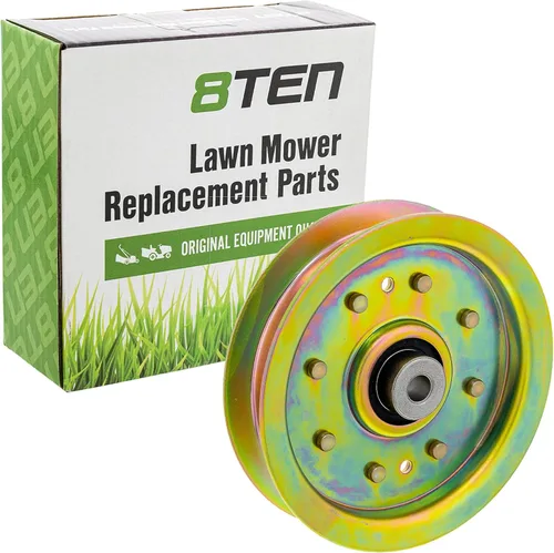 Miniatura 3 de 8TEN Polea tensora plana para MTD Cub Cadet RZT 50 L54 42 S50 Troy-Bilt GT54 TB2450 756-04129B 956-04129C 2