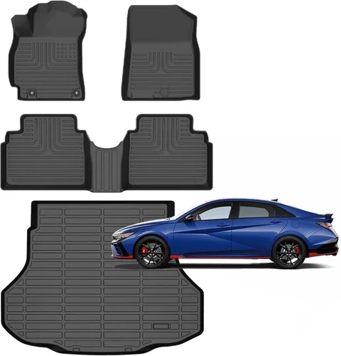 Miniatura 44 de Alfombrillas antideslizantes para automóvil, alfombrillas para todo tipo de clima, accesorios de forro para maletero