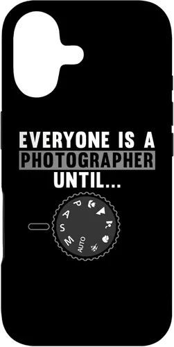 Cool Photographer Art para hombres mujeres fotografía cámara amante caso para iPhone 17