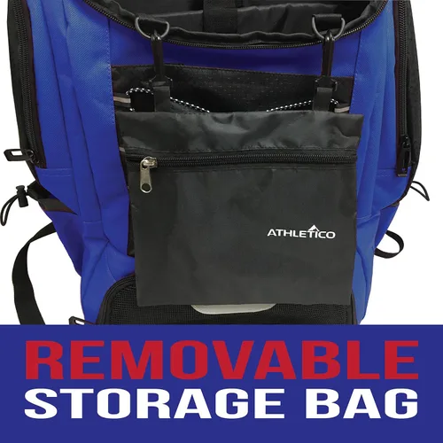 Miniatura 5 de Mochila de natación Athletico - Bolsa de natación con compartimentos para artículos húmedos y secos para natación, playa, campamento - Bolsas de Azul