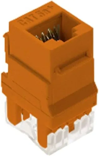 Miniatura 6 de Legrand - Conector Keystone OnQ RJ45, conector Keystone para Cat 5e, funciona con placas de pared multimedia para garantizar una terminación segura