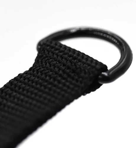 Miniatura 3 de Craft County Anillos en D simples de plástico duradero de 3/4 pulgadas - Negro - Paquete de 5 tamaños - Versátil y funcional - Bucle continuo