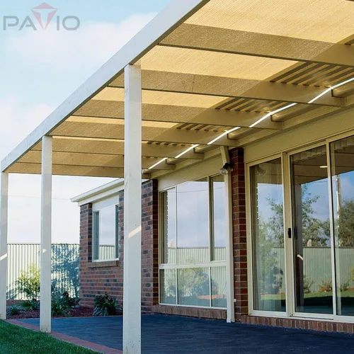 Miniatura 6 de Patio Rollo de Tela de Sombra Solar de 12' x 40' Tela de Sombra 6/8/12 PIES para Patio, Vela de Malla para Exteriores Toldos de Sombra Solar