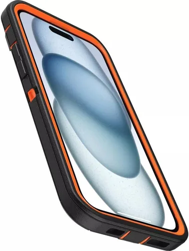 Miniatura 4 de OtterBox Funda de la serie Defender para iPhone 15 Plus y iPhone 14 Plus (camuflaje) - Realtree Blaze Edge (camuflaje) - Resistente y duradero