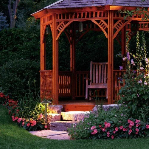 Miniatura 4 de Home Decorators Colgante LED integrado de bronce antiguo al aire libre con cadena