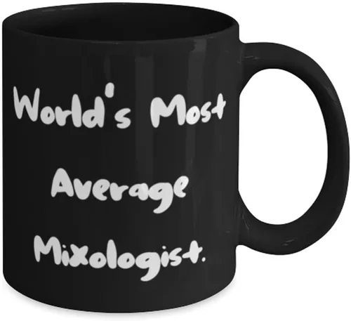 Miniatura 2 de Nuevo Mixologist - Taza de 11 oz y 15 onzas, el mixólogo más promedio del mundo, regalo para hombres y mujeres, regalos lindos del líder del