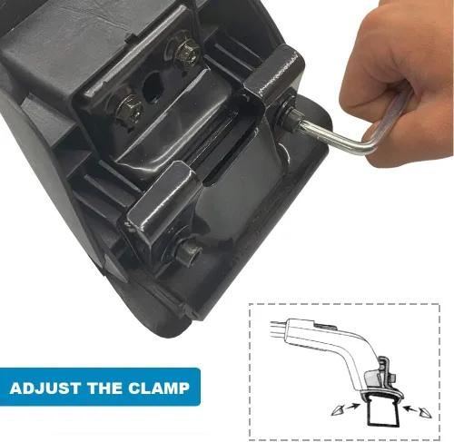 Miniatura 6 de Barras Transversales de Techo Actualizadas Compatibles con Volvo XC40 2018-2025, Barras Cruzadas Cerrables para Equipaje, Accesorios para Carga