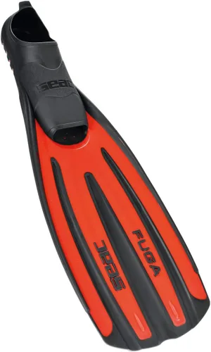 Miniatura 3 de Seac Fuga, aletas de buceo para buceo, esnórquel y apnea con bolsillo para los pies, para adultos, Made in Italy