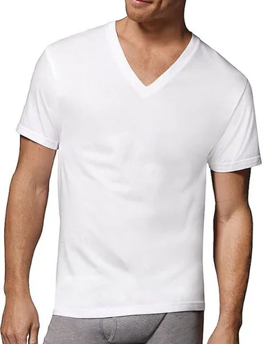Miniatura 10 de Hanes Paquete de camiseta interior para hombre, camiseta de algodón con cuello en V, camisetas que absorben la humedad para hombres, paquete de 12