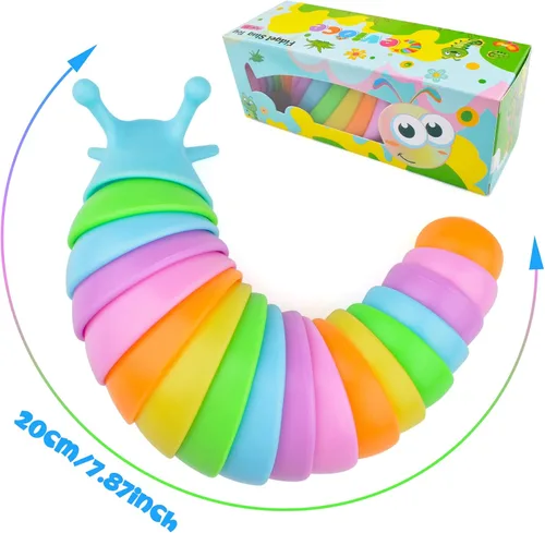 Miniatura 3 de Cevioce Juguetes Sensoriales Fidget de Babosa, Juguetes Fidget de Babosa para Adultos y Niños, Recuerdos de Fiesta, 1 Pieza de Lindos Juguetes