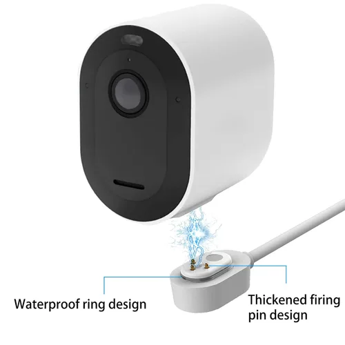 Miniatura 7 de Panel solar de 4 W y 6 V compatible con Arlo Pro 3/Pro 4/Ultra/Ultra 2/Go 2, incluye soporte de pared seguro, IP65 resistente a la intemperie, cable