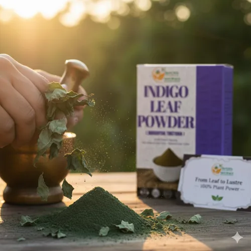 Miniatura 6 de Herbs Botanica Indigo Powder 5.3 oz (150 g) Colorante puro Indigofera Tinctoria para el cabello - Tinte negro natural para cabello y barba