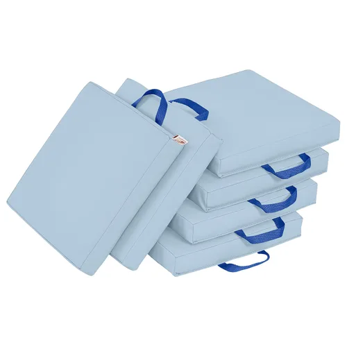 Miniatura 16 de ECR4Kids SoftZone - Cojines de suelo, cuadrados, asientos flexibles, surtidos, 6 piezas