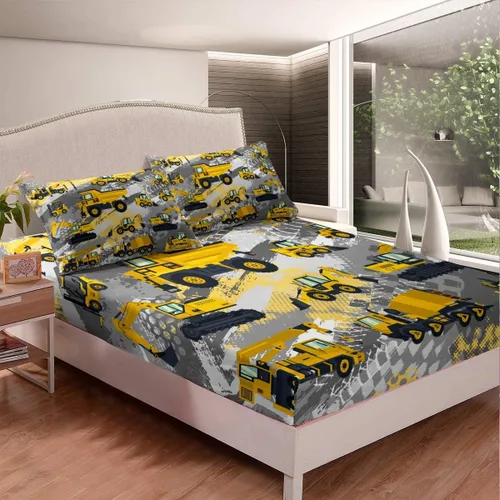Miniatura 24 de Feelyou Juego de Ropa de Cama Gaming para Niños, Juego de Sábanas de Cama Tamaño Full, Microfibra Suave, Consola Gamer de Videojuegos, Sábana Multi
