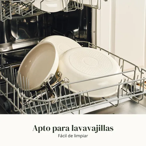 Miniatura 9 de Sartenes antiadherentes de cerámica Redchef, sartén antiadherente para huevos, sartenes de 8 pulgadas antiadherentes aptas para cocina con mango