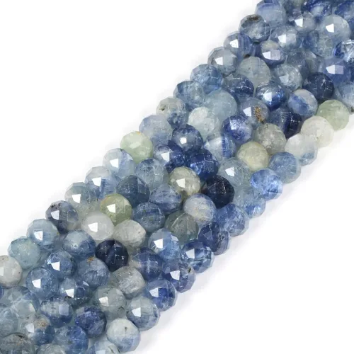 Miniatura 23 de 7 chakras piedras preciosas de 0.236 in de piedras preciosas facetadas Rondelle sueltas cuentas para hacer joyas DIY cuentas de 16 pulgadas