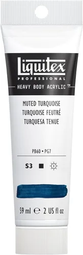 Miniatura 194 de Liquitex Pintura Acrílica Profesional de Cuerpo Pesado, Tubo de 2 oz (59ml), Rojo Fluorescente