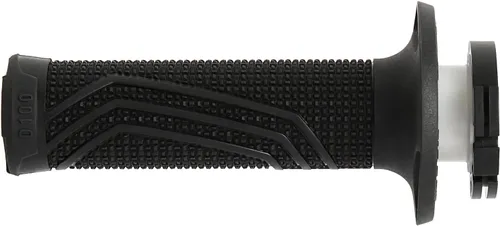 Miniatura 4 de Domino Racing D100 Lock On Grips para motocross Negro