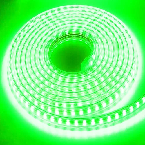Miniatura 11 de SUYOOULIN Tira de luces LED, alto voltaje AC110V-130V 3.3 pies/3.3 ft, súper brillante, 1000 lúmenes, 5050, 60 LEDs/m, tiras de luz LED IP68