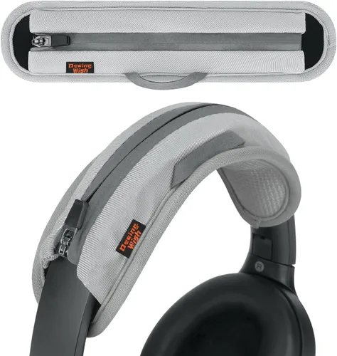 Miniatura 8 de Funda universal de repuesto para diadema de auriculares, funda de cojín para diadema compatible con Sony, Bose, Beats, JBL Protector de banda