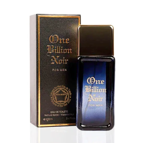 Miniatura 3 de One Billionaire+One Billion Noir Colección de colonia para hombre, Eau de Toilette en espray natural, aroma fresco, juego de regalo navideño
