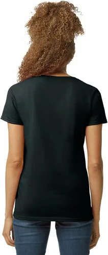 Miniatura 3 de Gildan - Camiseta para mujer con cuello en V de algodón pesado, paquete con 2