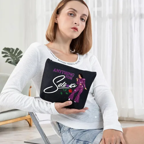 Miniatura 3 de BWWKTOP Bolsa de cosméticos para amantes de la música, regalo para fanáticos del cantante, álbum de música, regalos para fanáticos del cantante