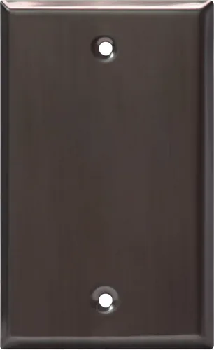 Miniatura 10 de ENERLITES Placa de Pared Metálica para Dispositivo Ciego, Resistente a la Corrosión, Tamaño 1-Gang 4.50" x 2.76", Acero Inoxidable 201, 7701-AB