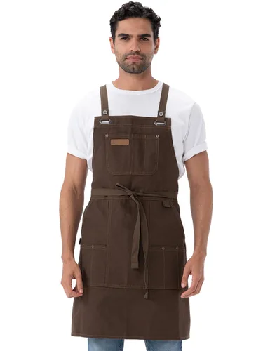 Miniatura 8 de Chef Works Delantal unisex Ayden Grill