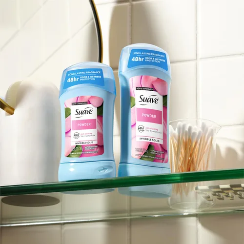 Miniatura 7 de Suave + 24 Hour Protection Desodorante Antitranspirante Invisible Solid - Polvo - 1.2 oz (Paquete de 24)