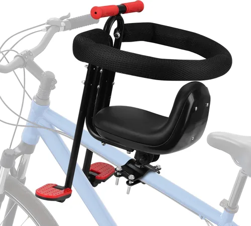 Kid's Bike seat Front Child Carrier Bike Chair for Bicycle Kids seat for Children 2~4 Years,Weight 55 lbs