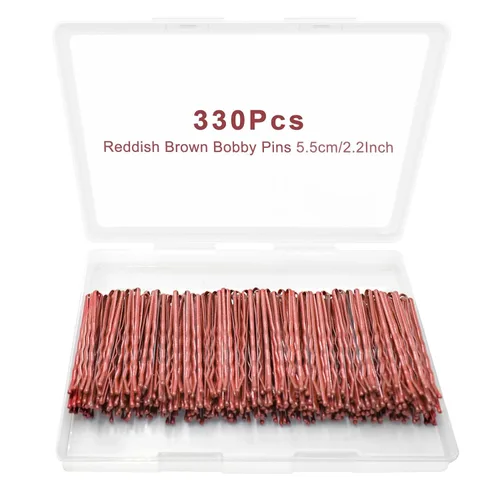 Miniatura 19 de Bobby Pins - 330 horquillas de pelo de 2.2 pulgadas con bonita caja, pin de alta calidad para niños, niñas y mujeres, ideal para todo