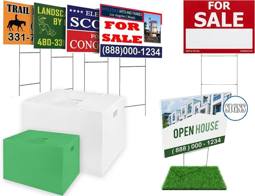 Miniatura 5 de Tablero de Plástico Corrugado 12x18 2 Pack Negro, Tablero de Cartel Grande. Láminas de Cartón Corrugado de Plástico Coroplast 12x18 para Carteles.