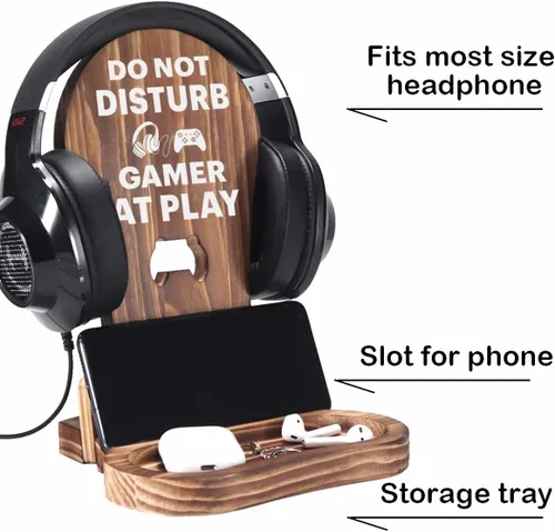Miniatura 4 de El mejor regalo para adolescentes, niños y hombres, regalo para adolescentes y niños, soporte de auriculares para juegos, decoración de habitación