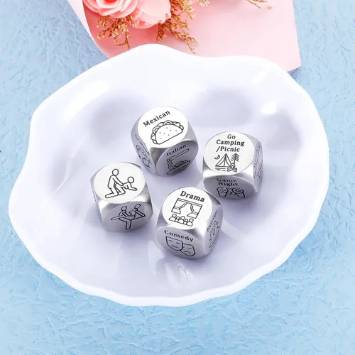 Miniatura 7 de 4 piezas de regalos de noche de cita para parejas, regalos de aniversario 6/11/25 para él, rellenos de calcetines, regalos para el día de San