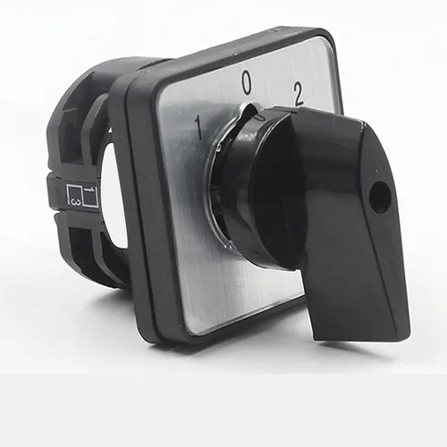 Miniatura 3 de Interruptor selector de cambio universal, interruptor de transferencia de potencia, 3 posiciones 4 terminales, LW8-10 D101/1 220V 10A Motor