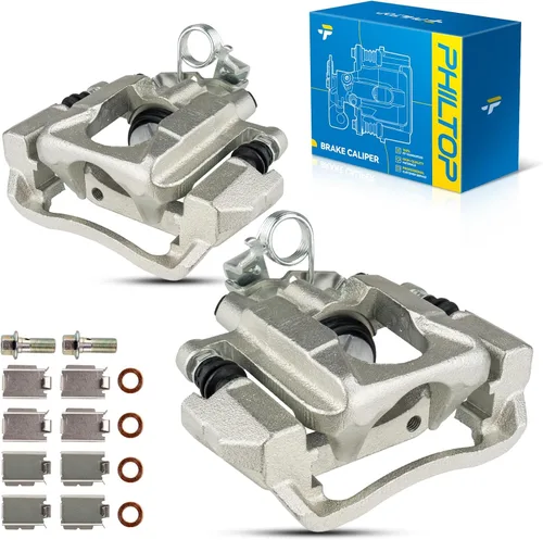 Miniatura 75 de PHILTOP Pinza de freno delantera compatible con S10 1982-2003, Sonoma 1991-2003, Camaro 1982-1992, El Camino 1978-1987, Monte Carlo 1978-1988