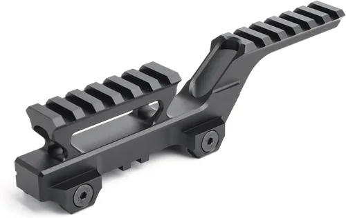 Grupo Táctico Tipo HY Montura de Punto Rojo Montura Elevadiza Adaptador Láser Montaje Base de Riel Picatinny Montura de Alcance Elevadiza para BK