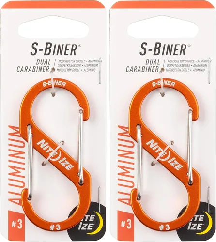 Miniatura 8 de Nite IZE S-Biner Doble Mosquetón Aluminio