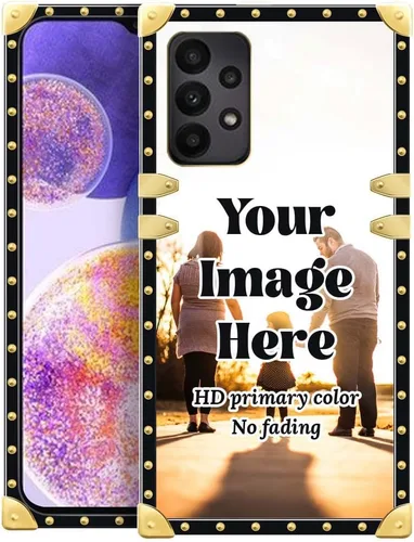 Miniatura 12 de Funda Customiz Picture Phone compatible con Samsung Galaxy A32, diseño de fotos DIY A32 para niñas, TPU suave a prueba de golpes, parte trasera