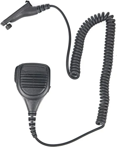 WODASEN APX 6000 Walkie Talkie remoto altavoz de mano Mic Jamón Radio Hombro Micrófono con 0.138 in Audio Jack para Motorola APX 900 4000 7000 8000