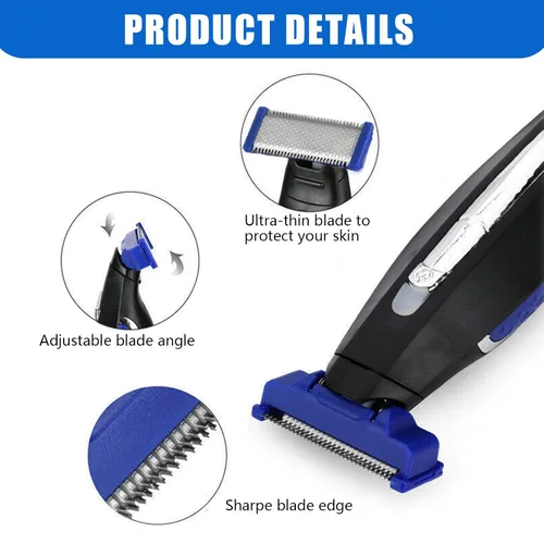Miniatura 4 de Cabezal de repuesto para afeitadora, 4 unidades, compatible con Microtouch Solo 2 piezas de cepillo limpio con caja (4 unidades)