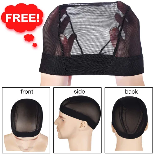 Miniatura 4 de Paquete de 3 piezas de durags sedosas para ondas de hombres, de regalo 1 gorra para marcar las ondas, talla única